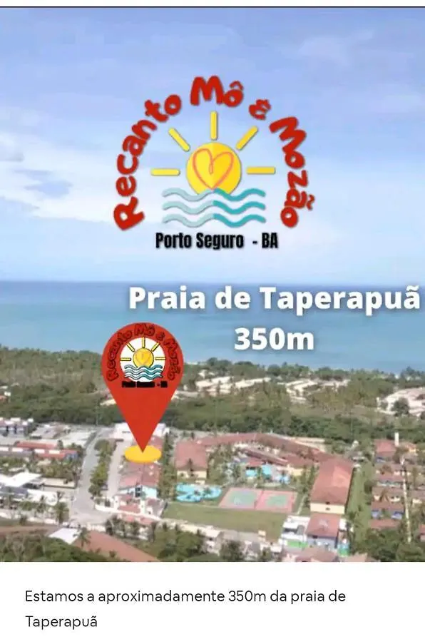 Recanto Mô&Mozão - 2 quartos - Praia de Taperapuã - Axé Mói Porto Seguro 0*,  Brasil